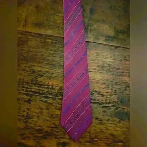 Designer Hardy Amies Silk  Horse Bridle Bit Tie London